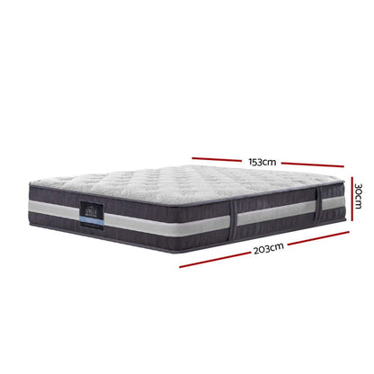 Giselle Bedding Queen Mattress Pocket Spring Queen 30cm
