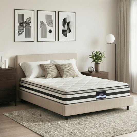 Giselle Bedding 21cm Mattress Pillow Top King