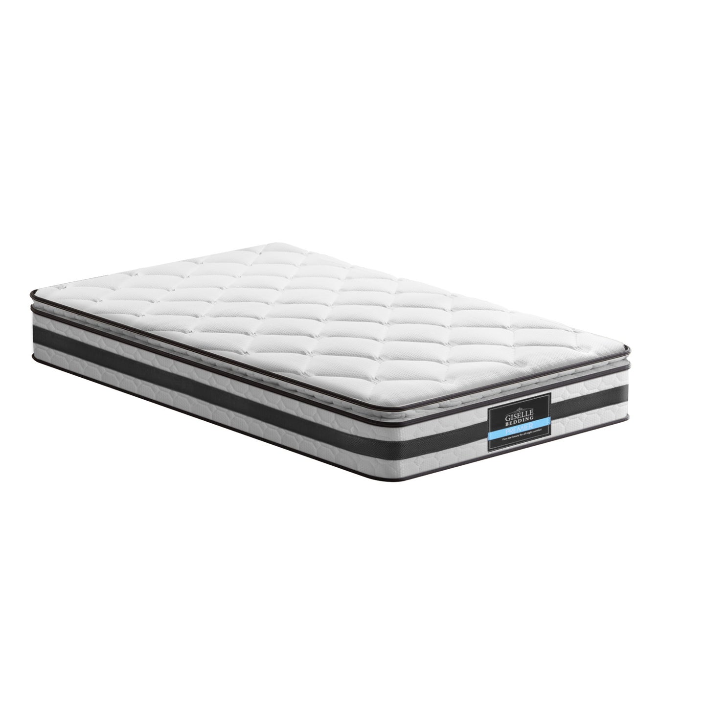 Giselle Bedding 21cm Mattress Pillow Top King Single