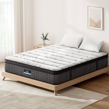 Giselle Bedding 34cm Mattress 9 Zone Latex Foam Queen