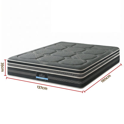 Giselle Bedding 35cm Mattress Bamboo Cover Double