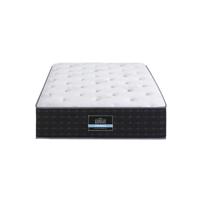 Giselle Single Reversible Spring Mattress Cashmere Cover Gel Foam Firm 35cm
