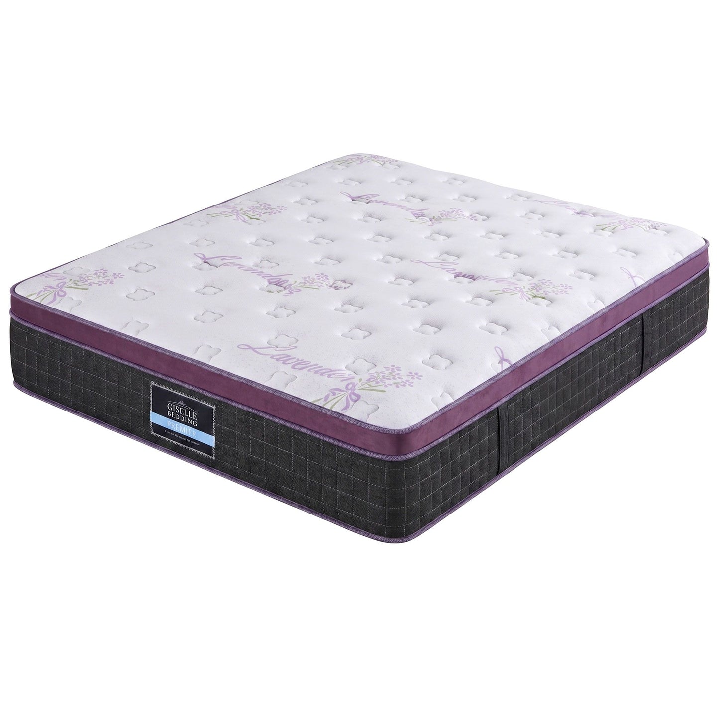 Giselle Double Euro Top Mattress Firm Pocket Spring Edge Support