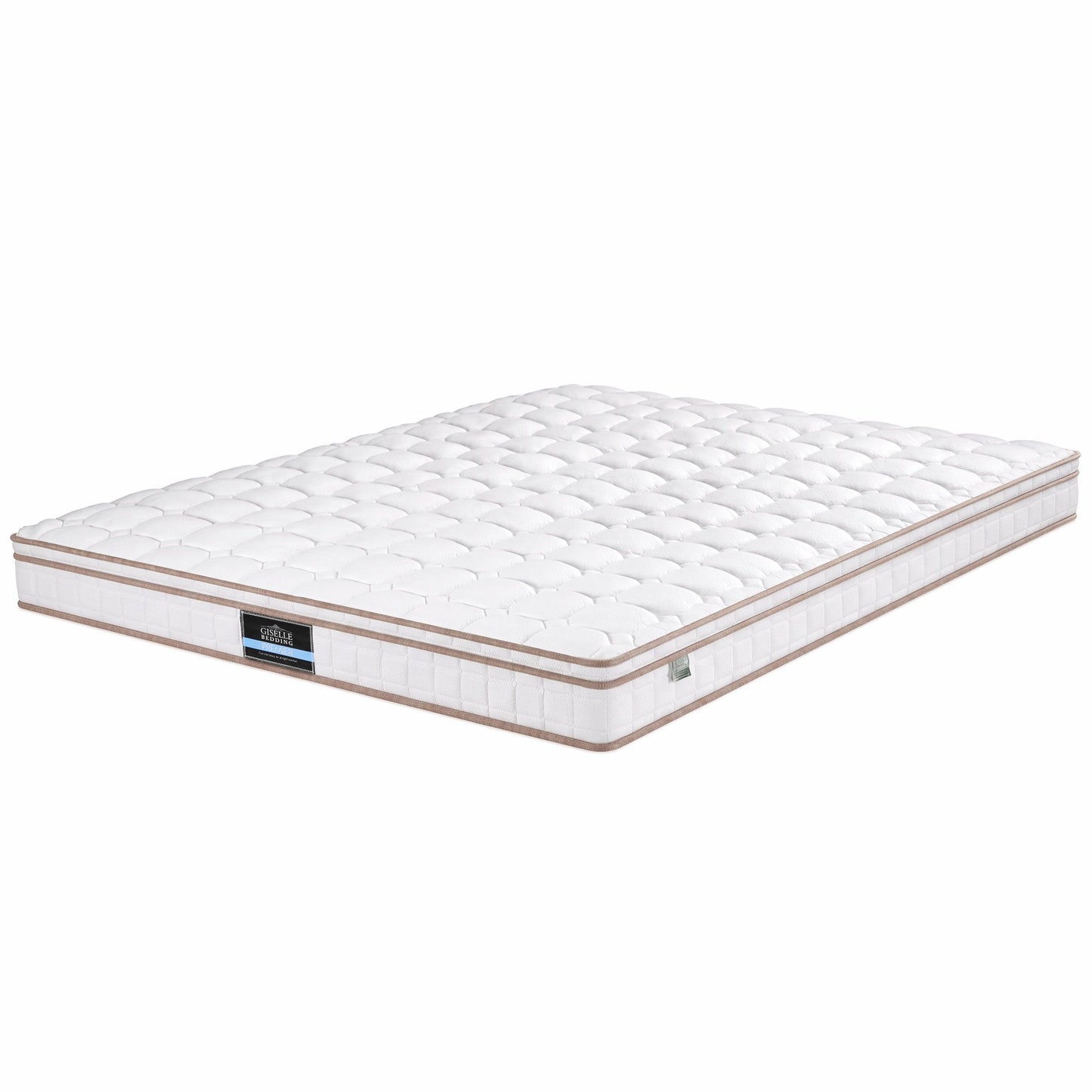 Giselle 20cm Firm King Mattress Pocket Spring for Bedroom or Guest Room