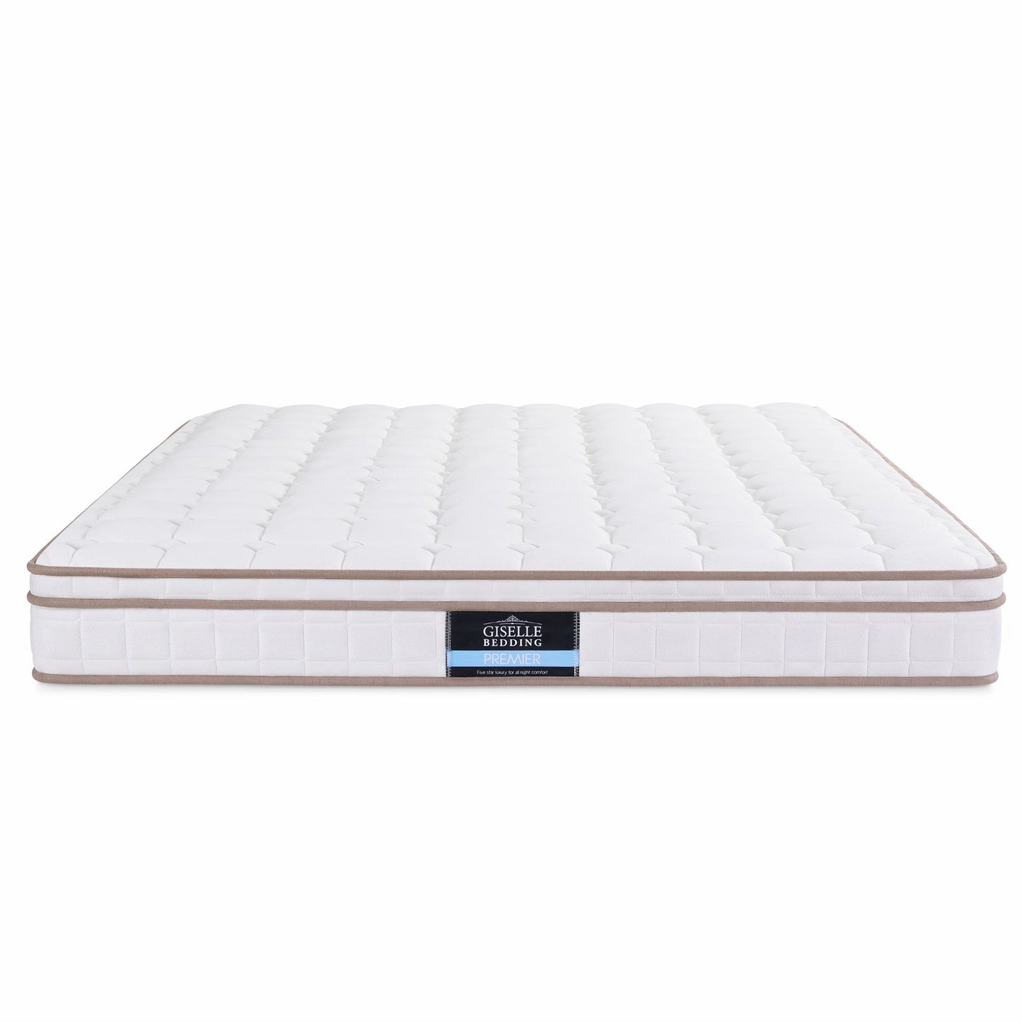 Giselle 20cm Firm King Mattress Pocket Spring for Bedroom or Guest Room