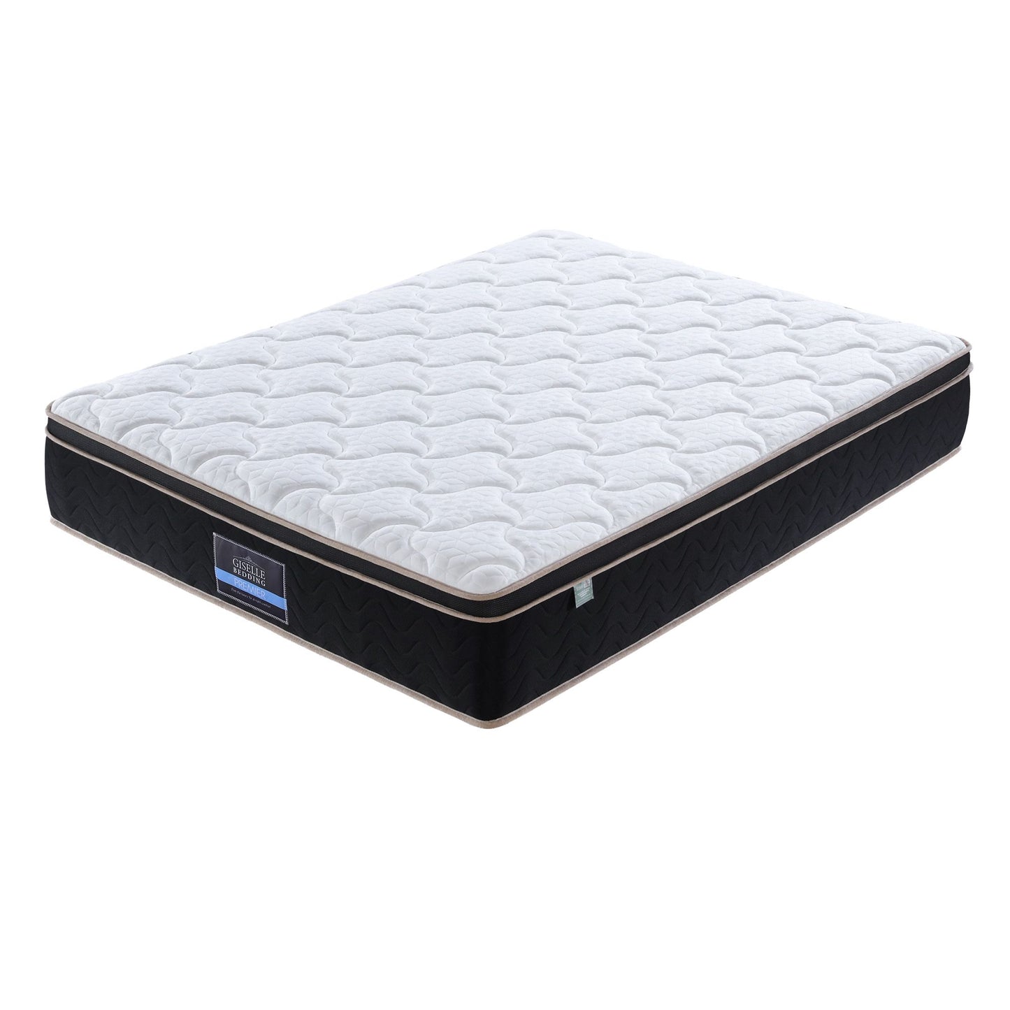 Giselle 35cm Queen Mattress Firm with Copper Memory Foam and Edge Support