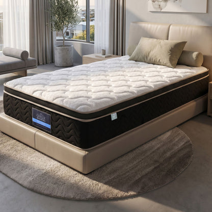 Giselle 35cm Single Mattress Firm with Copper Memory Foam and Edge Support