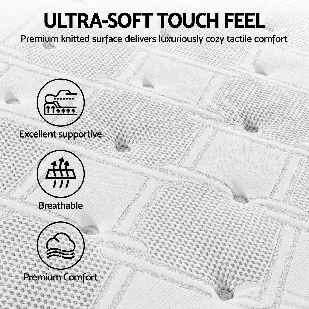 Giselle Bedding 36cm Mattress Cool Gel Memory Foam King