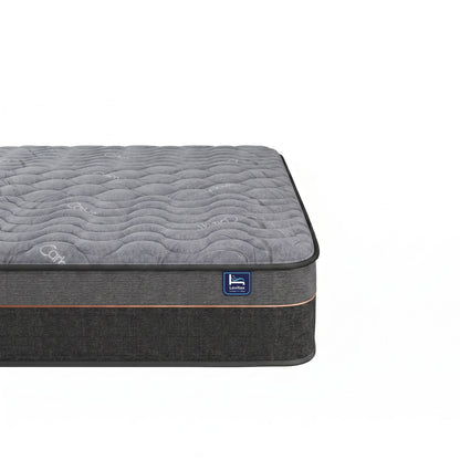 Levitex Single Mattress 25 cm Hybrid Pocket Spring with 4cm Egg Crate Foam for Deep Sleep Bamboo Charcoal Fabric