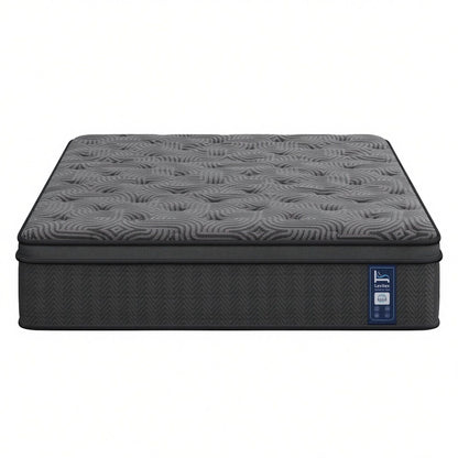 Levitex King Mattress 34 cm 5-Zone Pressure Relief  Pocket Spring with Reinforced Edge Support & Breathable Gel Memory Foam Hybrid Mattress
