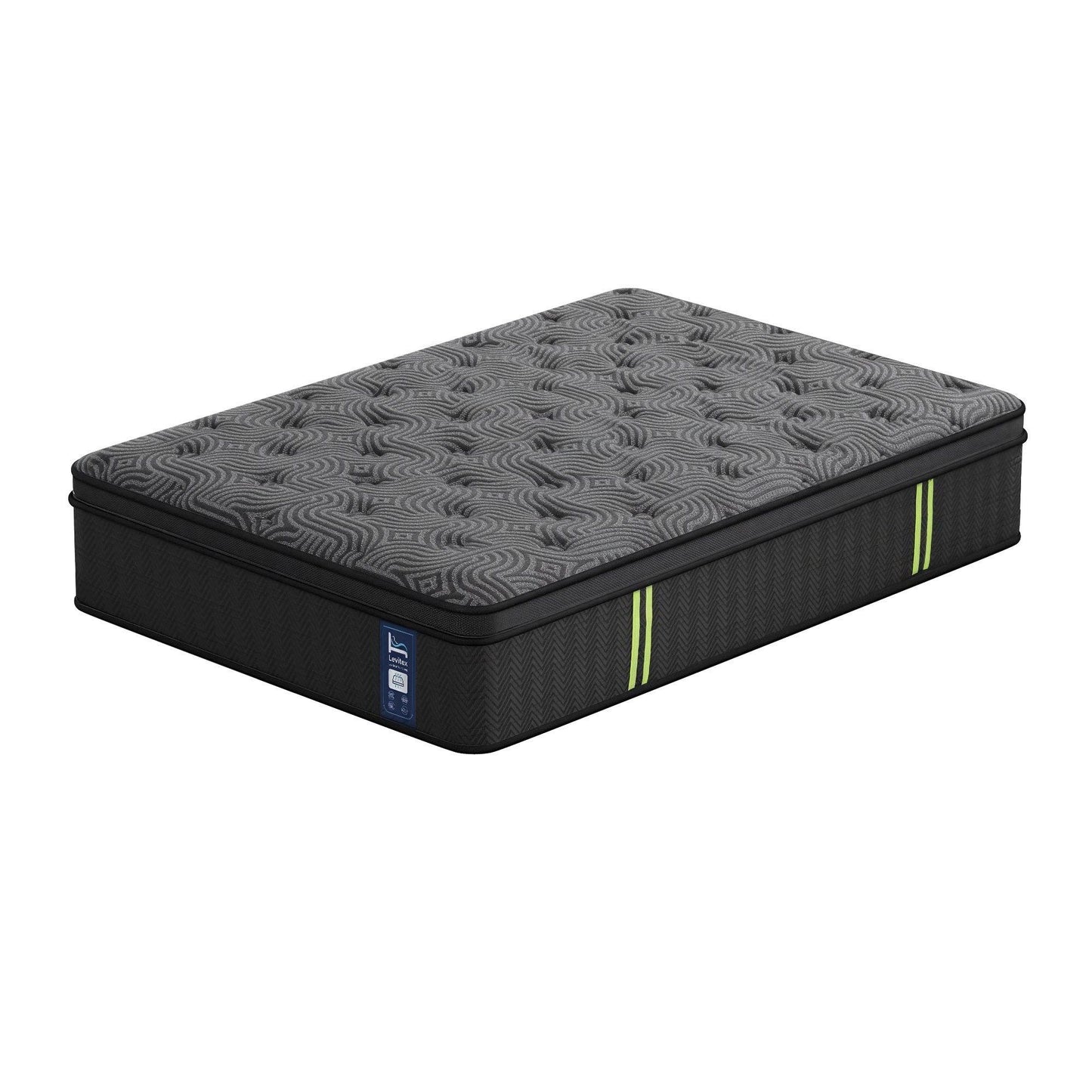 Levitex Single Mattress 34 cm 5-Zone Pressure Relief  Pocket Spring with Reinforced Edge Support & Breathable Gel Memory Foam Hybrid Mattress