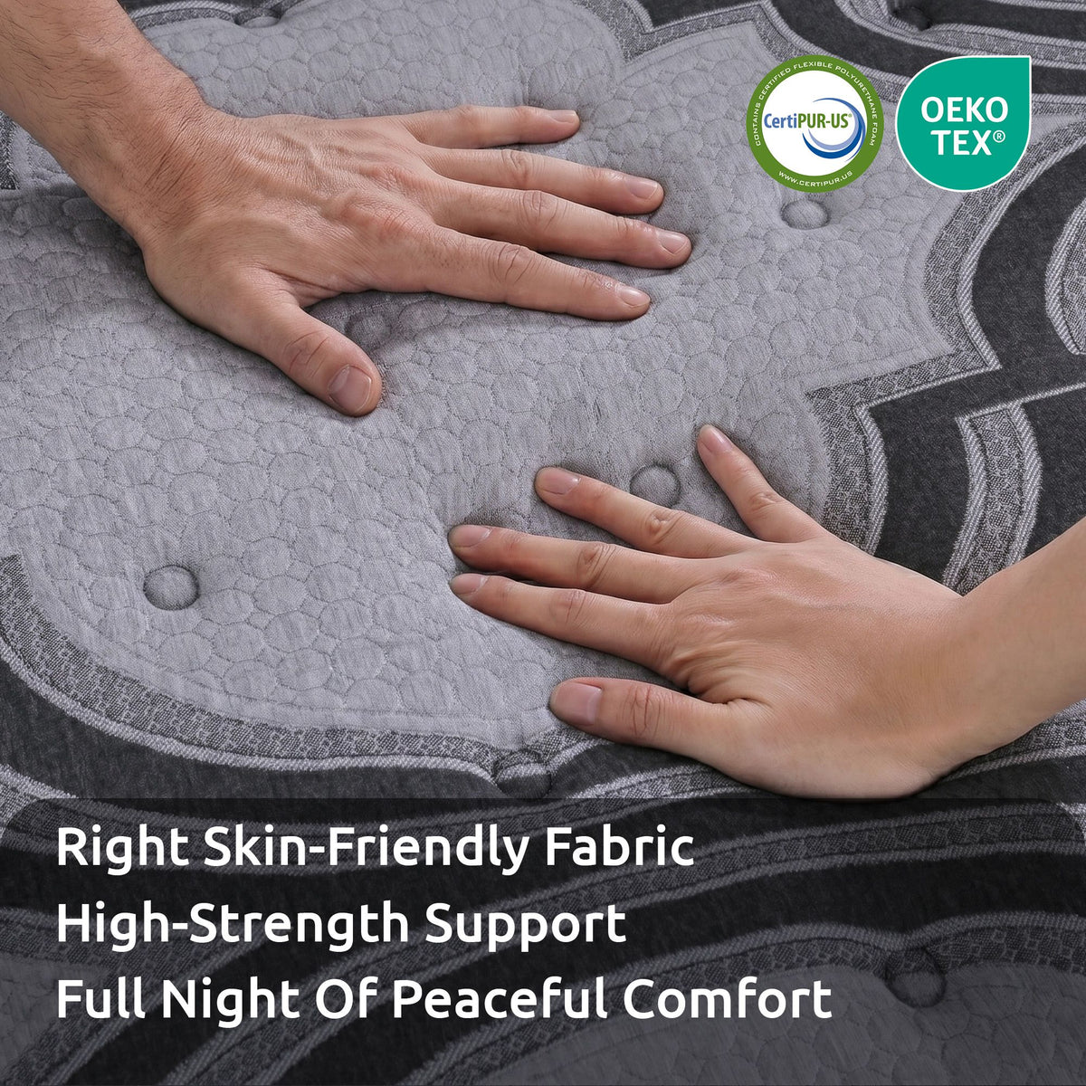 Levitex Queen Mattress 34 cm 5-Zone Pocket Spring with Latex & Memory Foam or Extra Lumbar & Shoulder Support