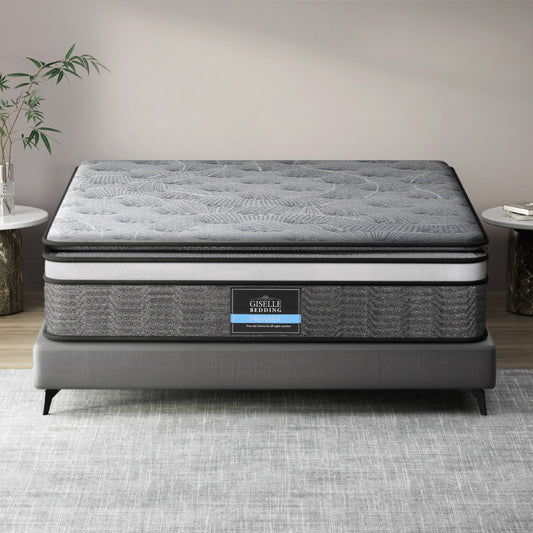 Giselle Bedding 34cm Mattress Double Layer Pocket Spring Double