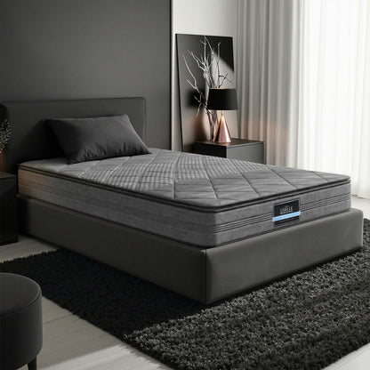 Giselle Bedding 18cm Mattress Pillow Top King Single