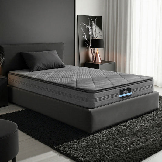 Giselle Bedding 18cm Mattress Pillow Top King Single