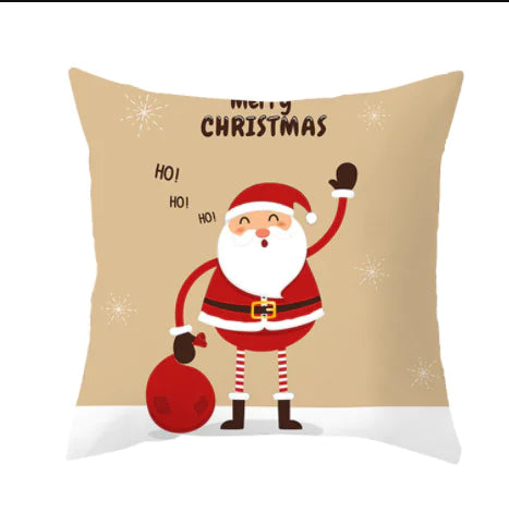 Super Soft Plush Christmas Digital Print Sofa Pillowcase