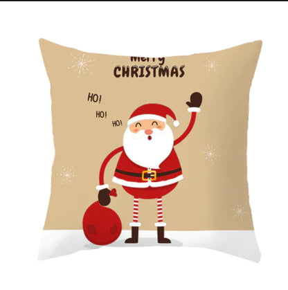 Super Soft Plush Christmas Digital Print Sofa Pillowcase