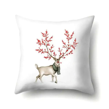 Super Soft Plush Christmas Digital Print Sofa Pillowcase