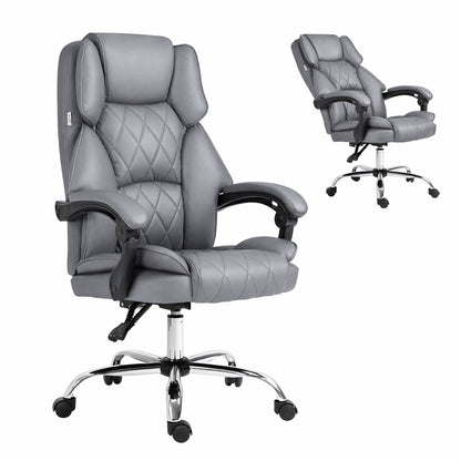 Artiss Executive Office Chair Recliner Grey