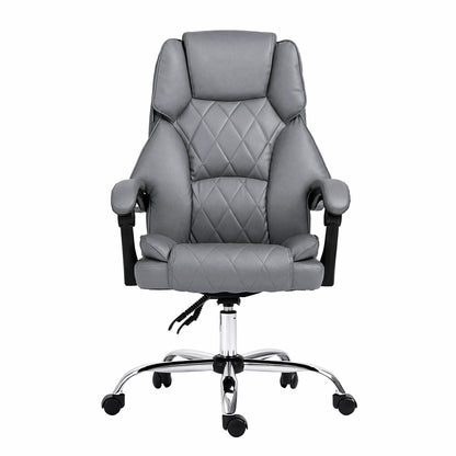 Artiss Executive Office Chair Recliner Grey