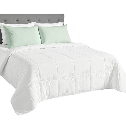 Giselle Bedding 200GSM Bamboo Quilt Summer Quilts All Season Doona Duvet Lightweight Super King