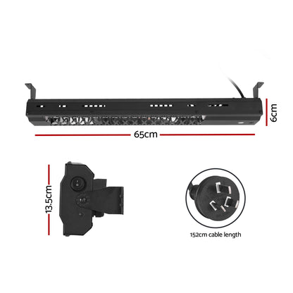 Devanti Electric Strip Heater Radiant Heaters 2000W