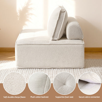 Artiss Floor Sofa Lounge Chair with Pillow