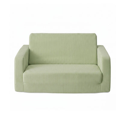Artiss 2-in-1 Sofa Foam Couch with Side Pocket Light Green
