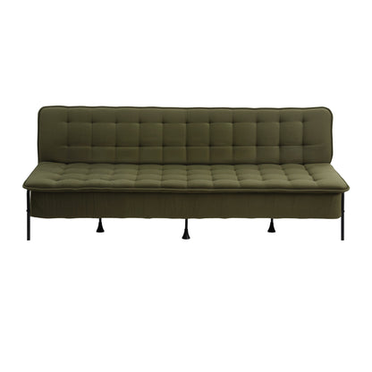 Artiss Sofa Bed, 1.9m 3-Seater Soft Innerspring Adjustable Couch Futon Chair for Apartment Dorm Living Room Office Study Bedroom, Green