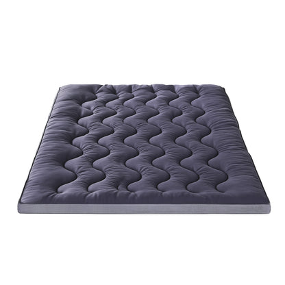 Giselle 5cm Mattress Topper Pillowtop toppers Bamboo Charcoal Double