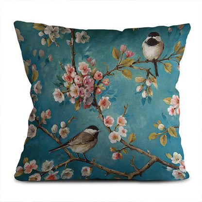 Super Soft Pillowcase with Plant Design