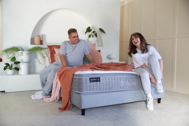 And Sleep Aura Mattress  Queen