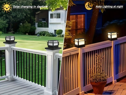 solar post cap lights, outdoor LED lights, nickel batteries, IPX4 water resistant, garden lighting, porch lighting, patio lighting, staircase lighting, Australian outdoor decor, eco-friendly garden lights, automatic dusk to dawn, fence post lights, solar