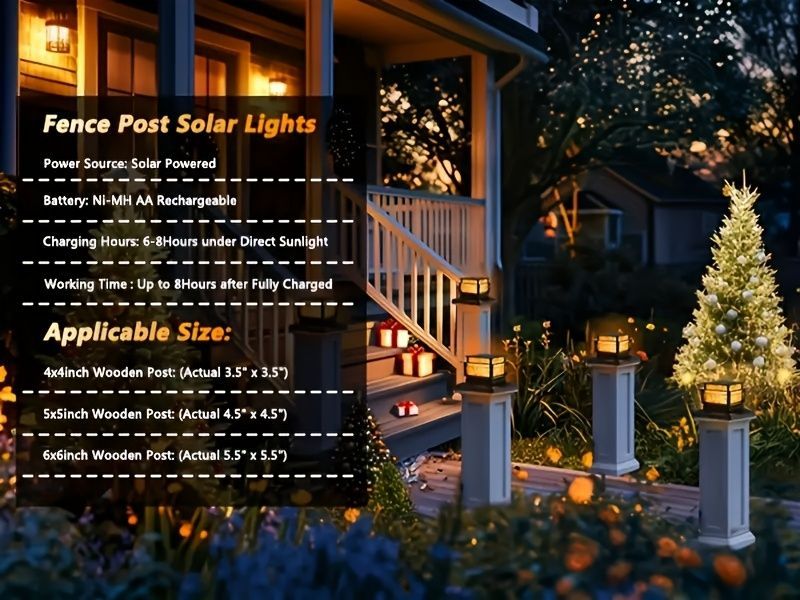 solar post cap lights, outdoor LED lights, nickel batteries, IPX4 water resistant, garden lighting, porch lighting, patio lighting, staircase lighting, Australian outdoor decor, eco-friendly garden lights, automatic dusk to dawn, fence post lights, solar