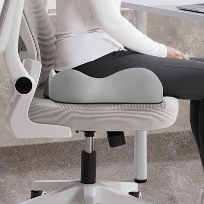 black**Waist Support and Seat Cushion Combo: Scientifically Supports the Back, Breathable and Pressure-Relieving, Comfortable for 8 Hours of Sitting**