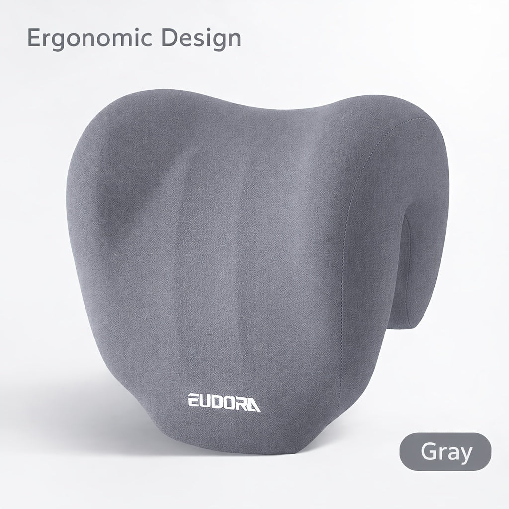 Ergonomic Multi-functional Nap Pillow - Desk Rest Pillow with Neck/Side Support, Memory Foam Cushion for Office, Home & Travel(ORANGE)
