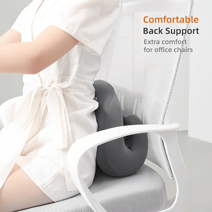 Ergonomic Multi-functional Nap Pillow - Desk Rest Pillow with Neck/Side Support, Memory Foam Cushion for Office, Home & Travel(PINK)