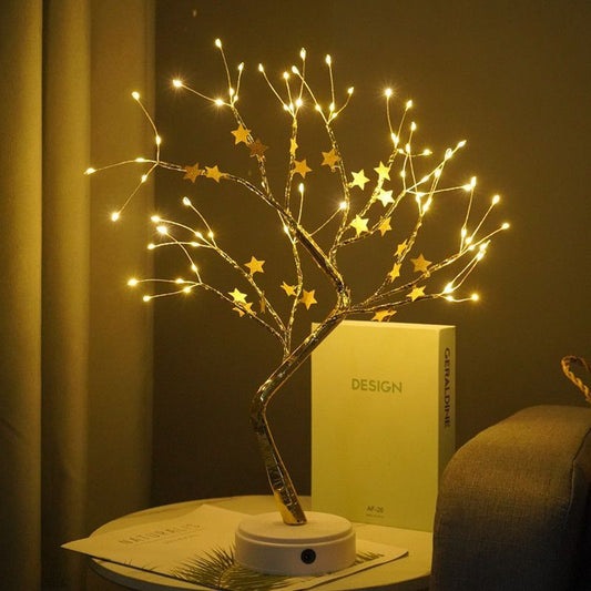 Pearl Night Light Tree, LED Decorative Lamp, Bedroom Decoration, Couple Bedroom, Entryway Decoration, Bedside Lamp, Christmas Decoration, Halloween Decoration, Thanksgiving Decoration, Australian Home Decor - tree - Size 13