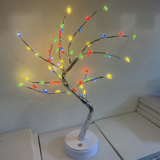 Pearl Night Light Tree, LED Decorative Lamp, Bedroom Decoration, Couple Bedroom, Entryway Decoration, Bedside Lamp, Christmas Decoration, Halloween Decoration, Thanksgiving Decoration, Australian Home Decor - tree - Size 7