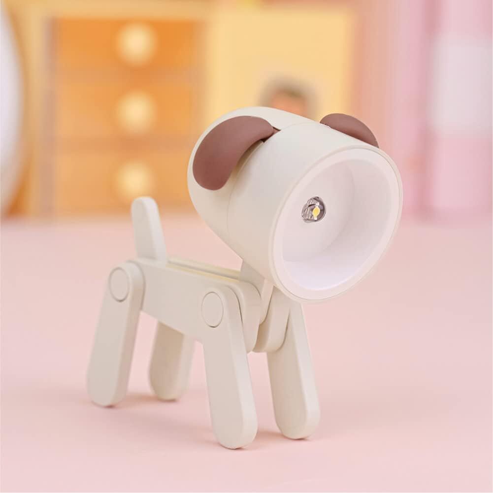 Bendable Animal Night Light 3-Pack – Mini LED Desk Lamp with Warm White Glow | Choose Your Color | Posable Joints for Kids, Students, Bedside & Gifts（green）| Please choose 3 items to complete your purchase