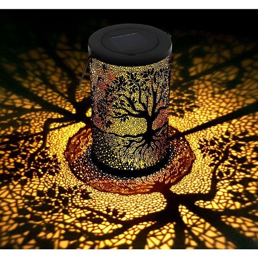 Outdoor Solar Lantern Garden, Decorative Outdoor Solar Lamp, Hanging/Standing, Waterproof Ip44, For Balcony, Garden