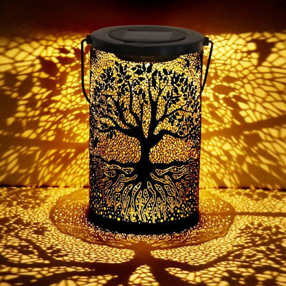 Outdoor Solar Lantern Garden, Decorative Outdoor Solar Lamp, Hanging/Standing, Waterproof Ip44, For Balcony, Garden