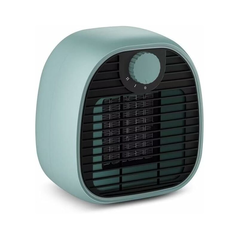 Fan Heater, 650/1000W Electric Fan Heater, Overheat & Tip-Over Protection, 2 Heating Modes, Home Office Bathroom,