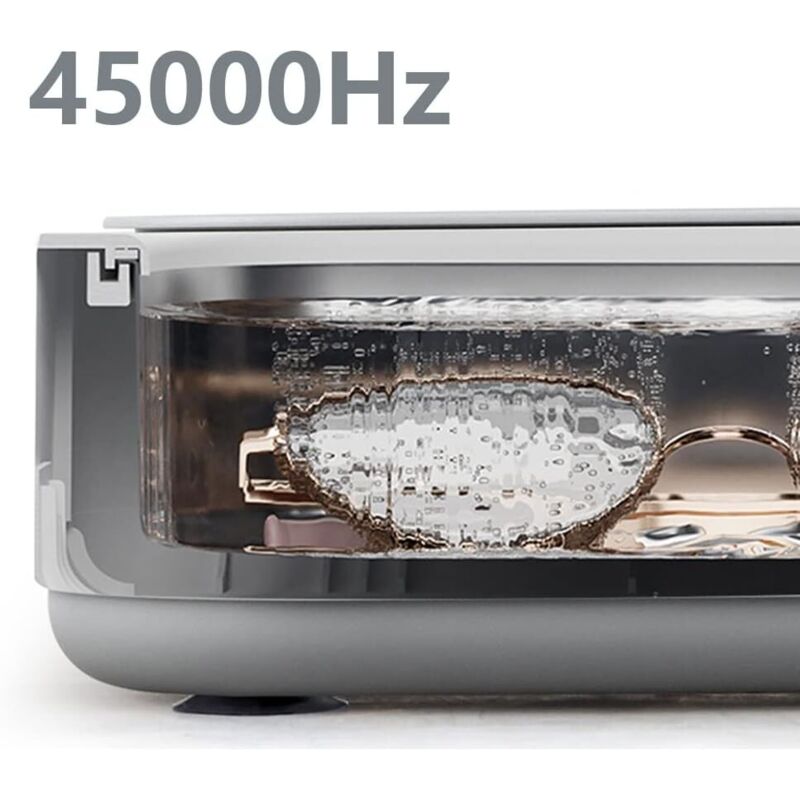 Ultrasonic Cleaner 350Ml Glasses Cleaner Ultrasonic Bath For Glasses Jewelry Watches Rings Necklaces Razors Dentures