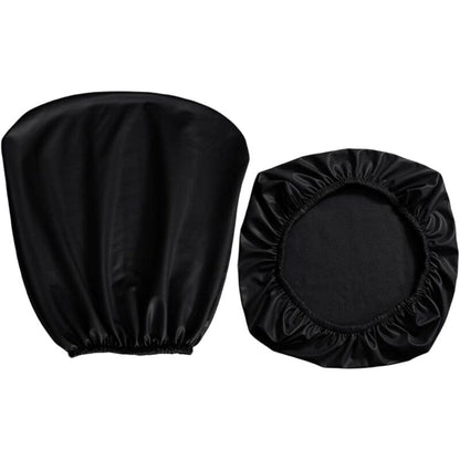 Pu Office Chair Cover Removable Stretch Armchair Cover Swivel Chair Protector Waterproof Oilproof For Banquet Home,