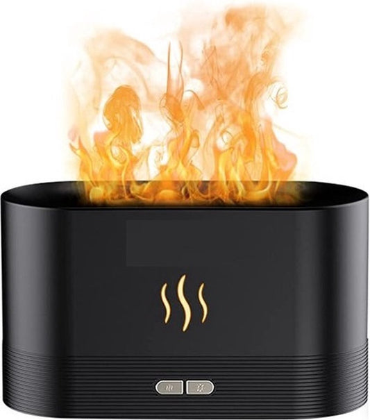Boostiv® Aroma Diffuser - Humidifier - Aromatherapy - Flame Effect - Aroma Diffuser - Nebulizer