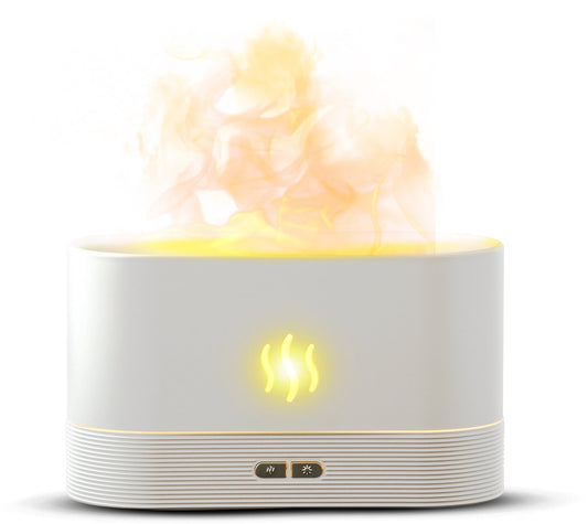 Boostiv Aroma Diffuser - Humidifier - Aromatherapy - Flame Effect - Aroma Diffuser