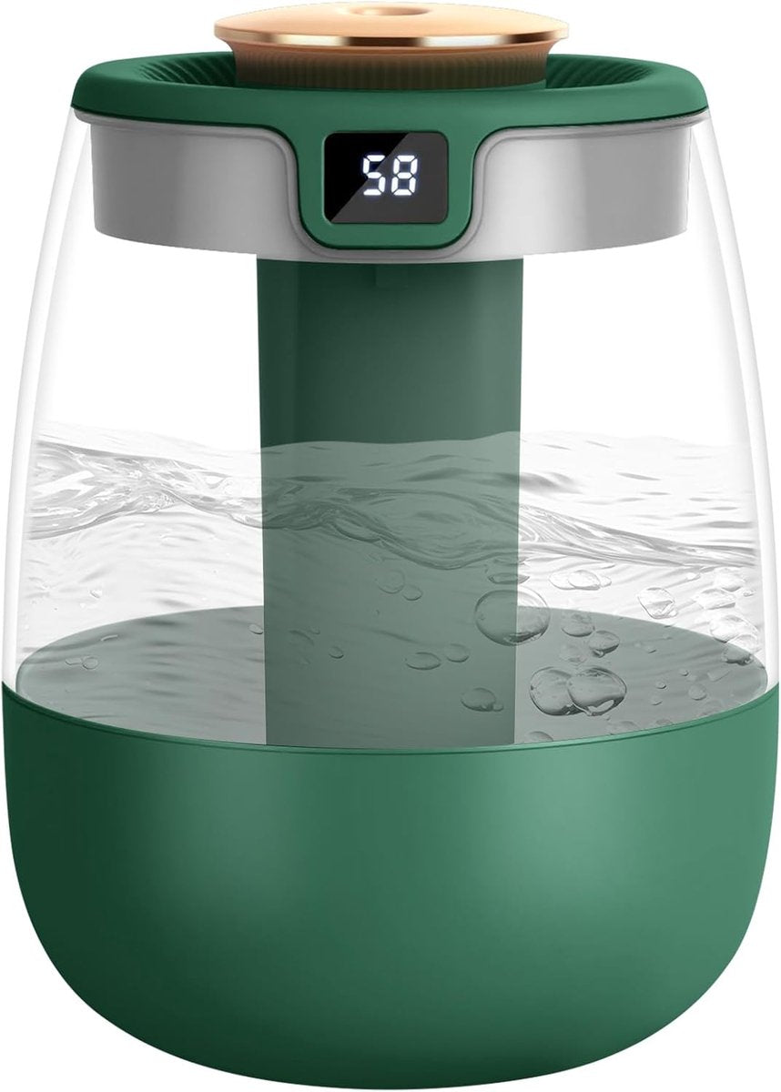 Humidifiers - Bedroom humidifier - Mini humidifier - Children's room humidifier - Humidifier with hygrometer - Humidifier with night light for bedroom - Children's room - Plants - Vegetables