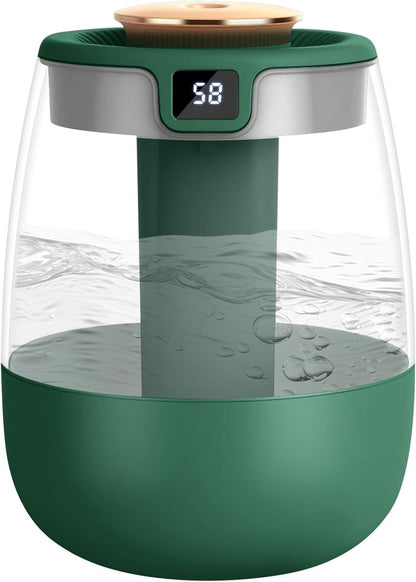 Humidifiers - Bedroom humidifier - Mini humidifier - Children's room humidifier - Humidifier with hygrometer - Humidifier with night light for bedroom - Children's room - Plants - Vegetables