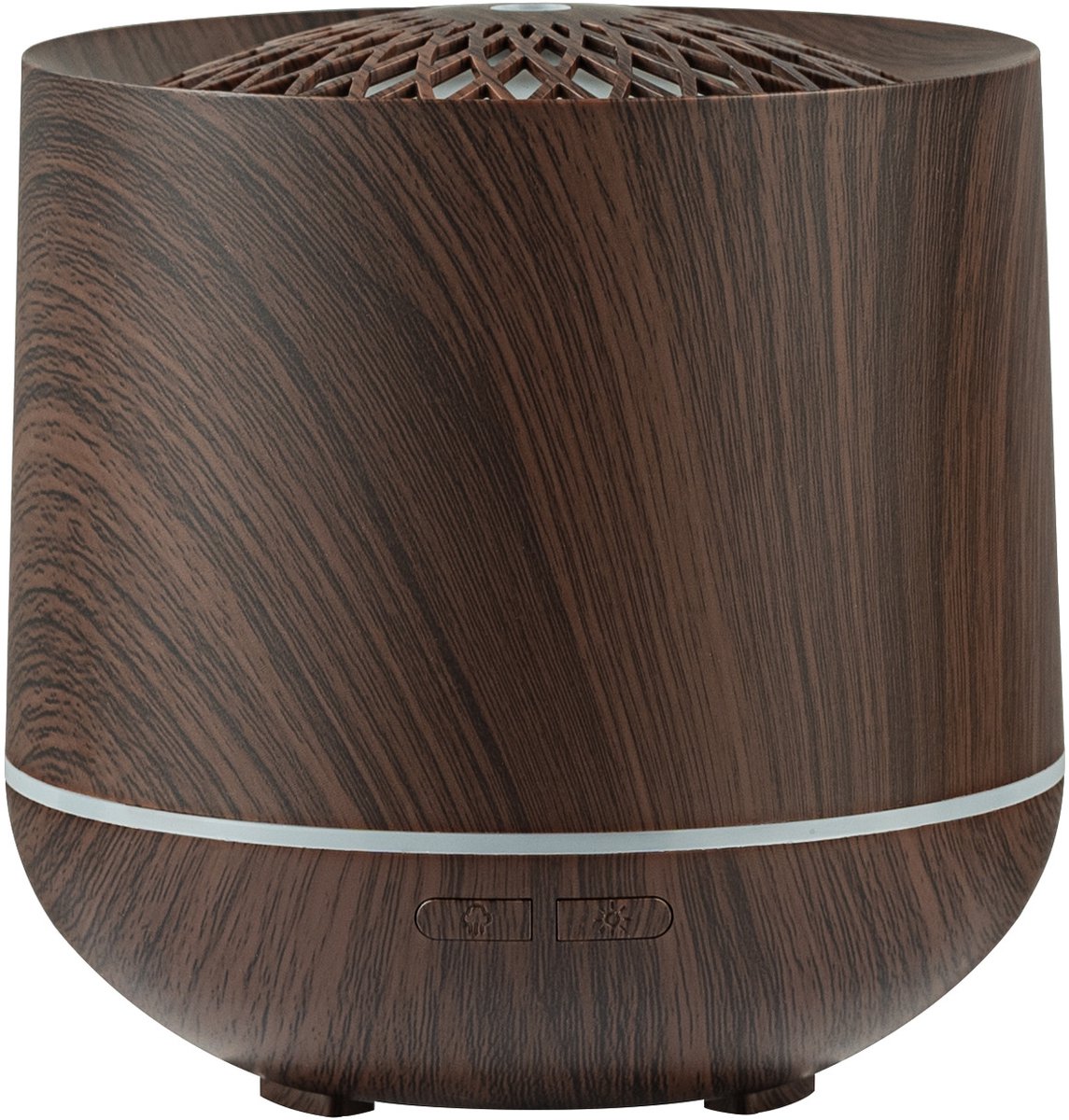 Humidifiers - Aromatherapy Humidifier - 300ml Diffuser - Air Humidifier - Room Humidifier - 7-Color LED - Light and Automatic Shut-Off - Essential Oil Diffuser for Home and Office (Dark)